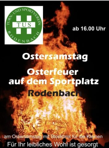 Read more about the article Osterfeuer beim TuS 🔥