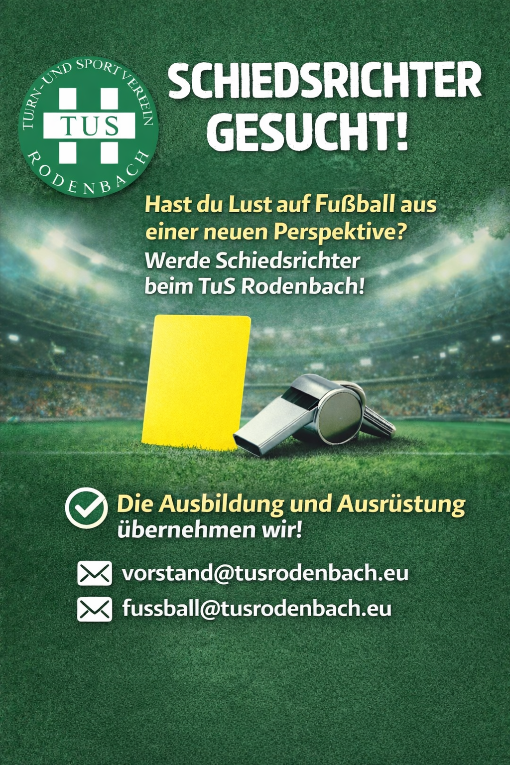 You are currently viewing ⚽️ Schiedsrichter gesucht!