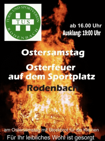 Read more about the article Osterfeuer beim TuS 🔥