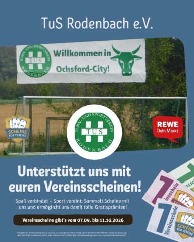 Read more about the article Es geht wieder los: Scheine für Vereine